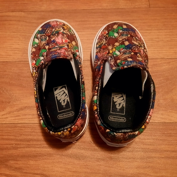 SOLD Vans Nintendo Slide Ons Baby 6c - Picture 7 of 9